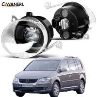 2 X ไฟตัดหมอก LED กันชนหน้าข้อผิดพลาดรถฟรีไฟหน้ารถตัดหมอก6000LM 30W สำหรับ VW Touran โฟล์คสวาเกน (1T1 1T2) 2003-2010