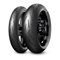 PIRELLI DIABLO ROSSO CORSA 2 ไซส์ 90/80-14 , 100/80-17 , 110/70-17 , 160/60 ZR17 , 190/55 ZR17