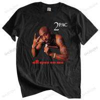 ผู้ชายที่มีคุณภาพสูงเสื้อยืดผ้าฝ้ายบุรุษฤดูร้อนท็อปส์วินเทจ2Pac ทั้งหมด Eyez บนฉันตายแถวบันทึกผู้ชายยี่ห้อเสื้อยืดขนาดใหญ่