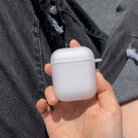 Matte Soft Case For Apple Airpods 1 2 Case Accessories Earphone Cases Silicone Protect Cover Box Anti-lost For airpods Pro 3 Headphones Accessories