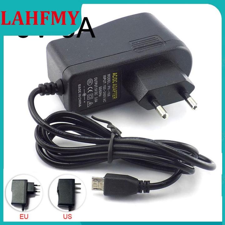 QHFLA Micro USB 5V 3A AC DC Power Adapter EU US Plug 100V~240V 3000mA  Charger Supply For Raspberry Pi Zero Tablet PC 