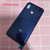 ที่อยู่อาศัยฝาหลังพลาสติกสำหรับ Xiaomi Mi 8ด้านหลังฝาหลังปิดโทรศัพท์ประตูอะไหล่ซ่อมแซมอะไหล่3M กาวสำหรับ Mi8