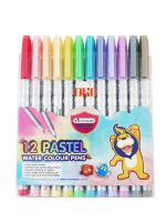 ปากกาสีเมจิกพาสเทล 12 สี  Masterart ( 1 แพ็ค )