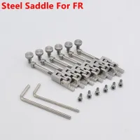 1 Set High Quality  6/7 Sts Guitar Bridge Steel Saddle For FR Tremolo  Bridge JP(Origin)