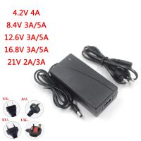 3A 2A 4.2V 8.4V 12.6V 16.8V 21V 25.2V ที่ชาร์จแบตเตอรี่ลิเธียมไอออน5A แบตเตอรี่แพลิเมอร์ลิเธียม