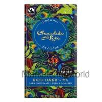 ช็อคโกแลตแอนด์เลิฟริชดาร์ก 80 กรัม/Chocolate &amp; Love Rich Dark 80g