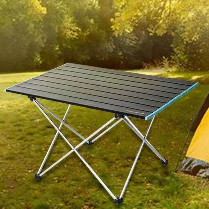 outdoor folding table โต๊ะพับกลางแจ้งแบบพกพา โต๊ะพับ โต๊ะแคมป์ปิ้ง โต๊ะ