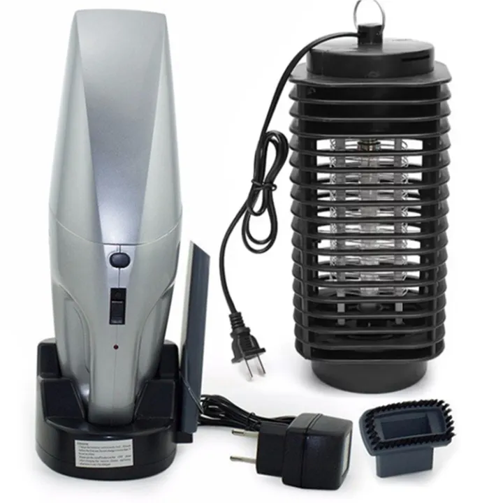 Hi Rechargeable Car Vacuum Cleaner (Silver) WITH 110V/220V Electric