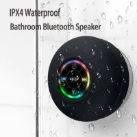 Bluetooth Speaker Waterproof Bathroom Audio Wireless Shower Mini Speakers RGB Light for Phone Soundbar Hand Free Car Loudspeaker