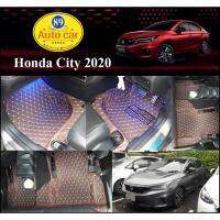 SALE พรมปูรถยนต์ Honda City 2020 เข้ารูป เต็มคัน ยานยนต์ อุปกรณ์ภายในรถยนต์ พรมรถยนต์