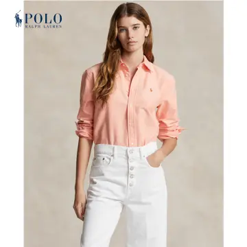 Ralph lauren relaxed 2025 fit oxford shirt womens