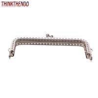 1PC Square Metal Frame Kiss Clasp For Handle Bag Purse 10cm DIY Accessories F3MD