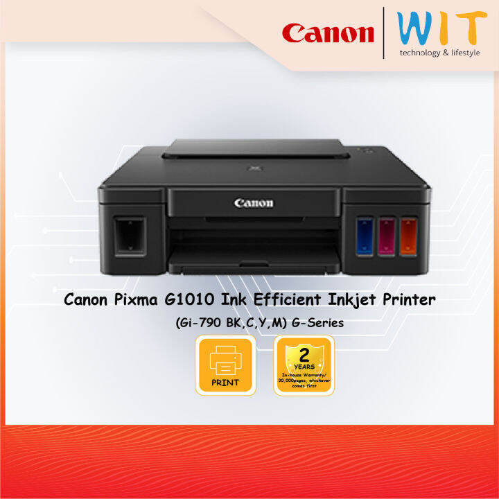Canon Pixma G1010 Ink Efficient Inkjet Printer (Print) (Gi790 BK,C,Y,M