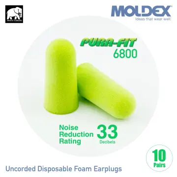 Pura-Fit® Foam Earplugs  NRR 33 Hearing Protection from Moldex