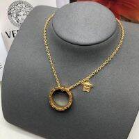 ของแท้ Versace สร้อยคอ เทรนด์หรูหรา เครื่องประดับ สําหรับผู้หญิง