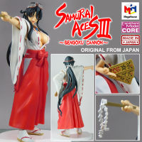 Model โมเดล ของแท้ 100% MegaHouse Excellent Model Core จากเกม Sengoku Cannon Samurai Ace Episode III ซามูไร เอซ Kyonyu Abarenbou Miko Koryori มิโกะ โคโยริ 1/8 Ver Original from Japan Figure ฟิกเกอร์ Anime ของขวัญ คอลเลกชัน สั่งและนำเข้าจากญี่ปุ่น manga