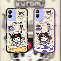 เคสโทรศัพท์ Vivo Y17s 2023 ใหม่ลายตัวการ์ตูนน่ารักดาวเคราะห์นักบินอวกาศ Kuromi ปลอกยางใสกันกระแทกอ่อนนุ่มเคส Vivo Y17s เคสโทรศัพท์