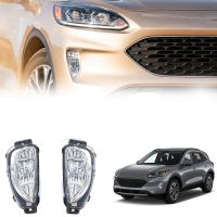 Front Bumper Fog Light Corner Light Daytime Running Lights for Ford Escape 2021 2022