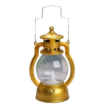 Hurricane Oil Lantern - Brass - 12.5