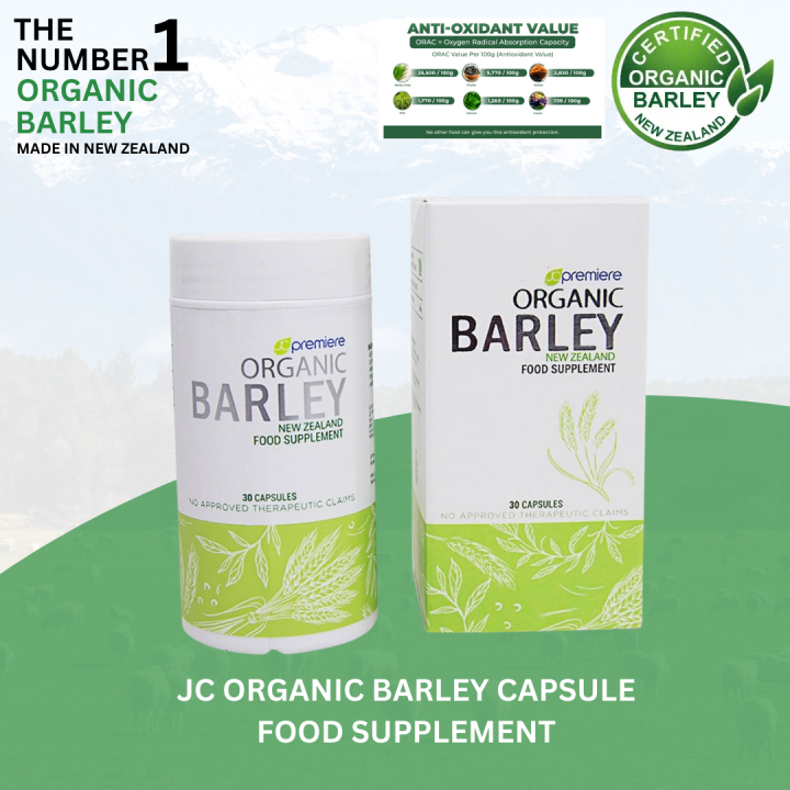 JC Organic Barley Capsule Food Supplement | Lazada PH