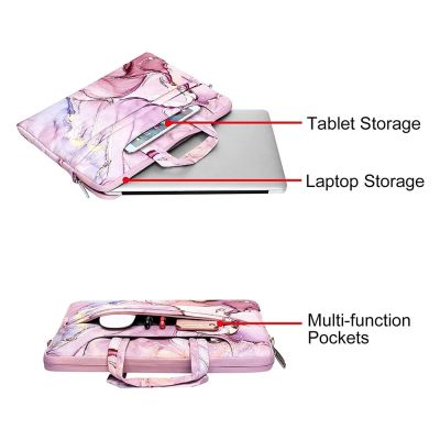 กระเป๋าแล็ปท็อปแขนกรณีไหล่กระเป๋าถือ13.3 15 15.6 16 17.3นิ้วสำหรับ Air Pro HP หัวเว่ยอัสซุสเดลล์คอมพิวเตอร์โน๊ตบุ๊คกระเป๋า
