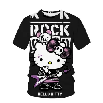 Shop Shirt Black Hello Kitty with great discounts and prices online - Oct  2023