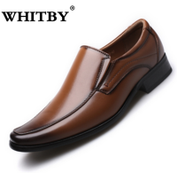 CODBrand WHITBY ร้อนขายบุรุษสไตล์อังกฤษเรือรองเท้าออกแบบที่เรียบง่ายหนังผู้ชายแต่งตัวรองเท้าโลฟเฟอร์อย่างเป็นทางการธุรกิจ O xfords รองเท้า