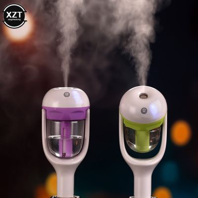 【DT】  hotCar Mini Steam Air Purifier Air Humidifier Aroma Diffuser Essential Oil Aromatherapy Diffuser Mist Maker Sprayer