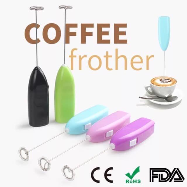 1pc Random Color Mini Handheld Whisk,Milk Frother For Coffee With