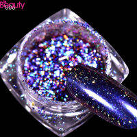 Beautybigbang 0.1 กรัม 12 สี B Ling เล็บ g litters S tarry เล็บผงเล็บเคล็ดลับโครเมี่ยมฝุ่นตกแต่งเล็บ