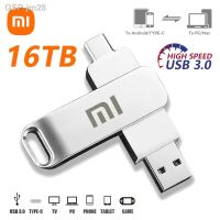 USB ความเร็วสูงแฟลชไดร์ฟ♚Jm28 Xiaomi-USB 3.0 Tipo-C อินเตอร์เฟซ Unidade De Memória Disco พอร์ต U Telefone Móvel Computador Mútua 1TB 16TB 2TB