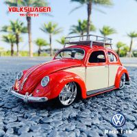 Maisto 1:18 1951 Volkswagen Beetle vintage classic car Alloy Retro Car Model Classic Car Model Car Decoration Collection gift