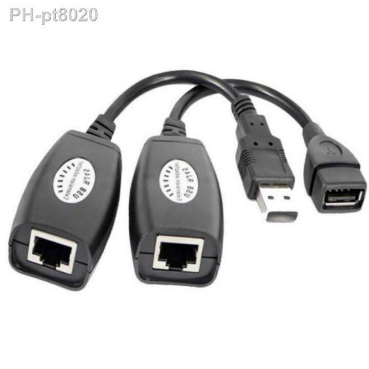 USB 2.0 to RJ45 converter extender USB male/female network signal