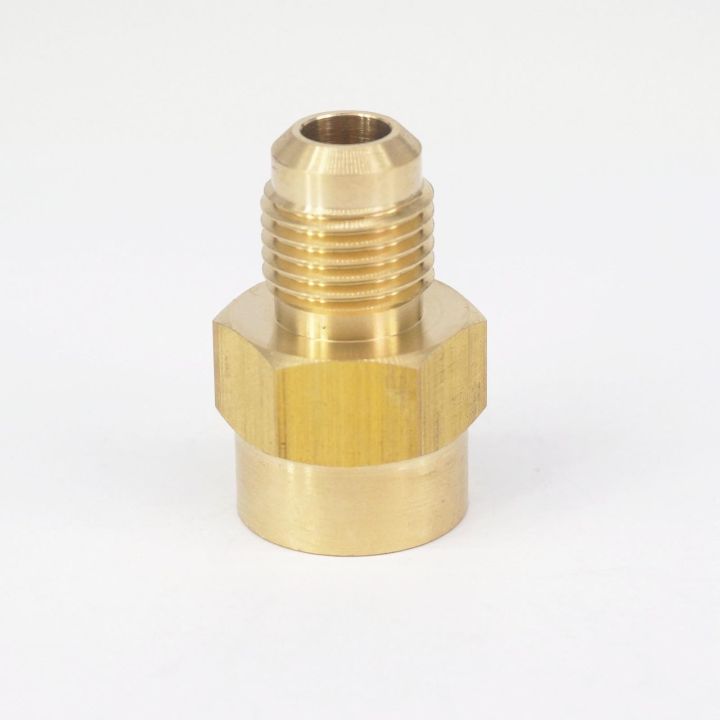 sae-thread-1-2-quot-20-unf-fit-tube-od-5-16-quot-x-1-4-quot-npt-female-brass-sae-45-degree-pipe-fitting-adapter