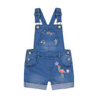 ชุดเอี๊ยมยีนส์ Mothercare denim badge bibshorts VF250