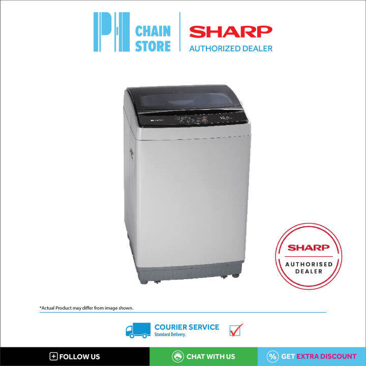 (COURIER SERVICE) SHARP ESX156 ESX159 15KG FULL AUTO WASHER / WASHING