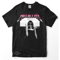 เสื้อยืดพรีเมี่ยมเสื้อยืด พิมพ์ลาย metallisa blackpunk lisa blackpunk สไตล์เกาหลี