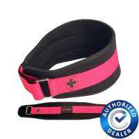 Harbinger  เข็มขัดยกน้ำหนัก Womens 5  Foam Core Belt - Black/Pink