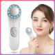 B01 Skin Care Beauty Instrument Ultrasonic Cleaner Face Lift Devices Blue Red Light Therapy Remove Ance Skin Rejuvenation