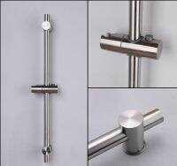 ราวเลื่อน ปรับระดับ หัวฝักบัว สแตนเลส 304 ยาว 26 นิ้ว   Adjustable Slide Hold Shower Head Stainless Steel 304 Size 26"