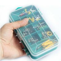 （QIQI tool） 8สล็อต PlasticCase สำหรับสกรูหัวข้อน็อตเล็บถั่วชิ้นส่วน DurableTools EIG88