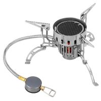 Outdoor Infrared Camping Stove Ultralight Portable Furnace Collapsible Windproof Gas Stove Mini Burner for Cookout Picnic Hiking Backpacking