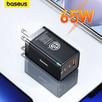 Baseus ที่ชาร์จ GaN5 Pro 65W,เครื่องชาร์จ USB 3.0 Type C PD พร้อม QC 3.0ที่ชาร์จด่วนพกพาแบบพกพาสำหรับแล็ปท็อป IP 15 14 13ซัมซุงฮัวเหว่ยเสี่ยวหมี่