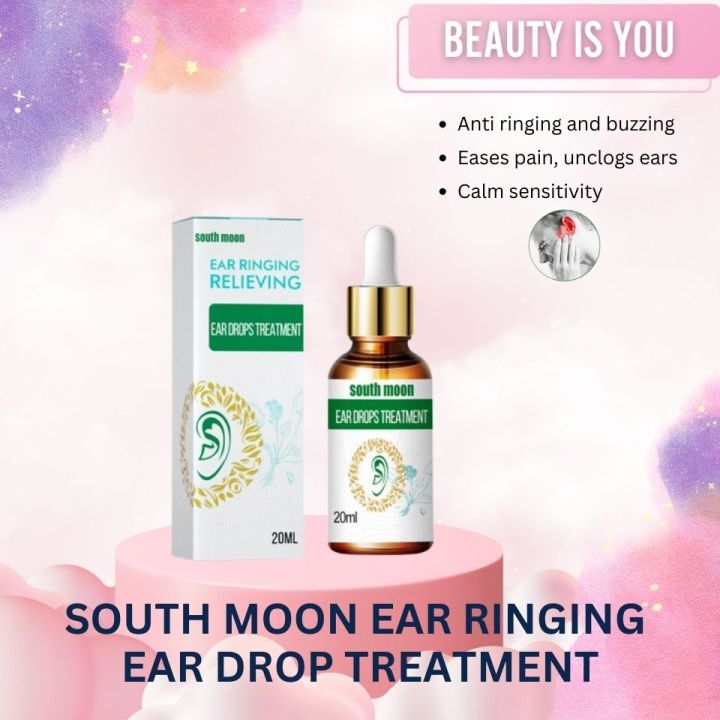 Best Selling South Moon Ear Ringing Treatment Oil Deafness Earache