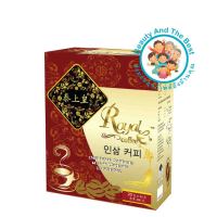 กาแฟสำเร็จรูป ผสมโสมสกัด4 อิน 1  (Royal Coffee) 20 ซอง/กล่อง 4in 1 Instanct Coffee Mixed with Ginseng Extract ol00282