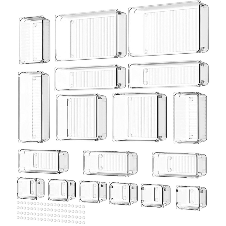 36pcs-separate-drawers-organiser-system-non-slip-drawer-organiser-transparent-drawer-insert-storage-box