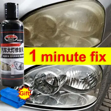 20ML Car Headlight Repair Fluid Scratch Removal Oxidation Repair Polishing  Lampshade Cleaning Tool