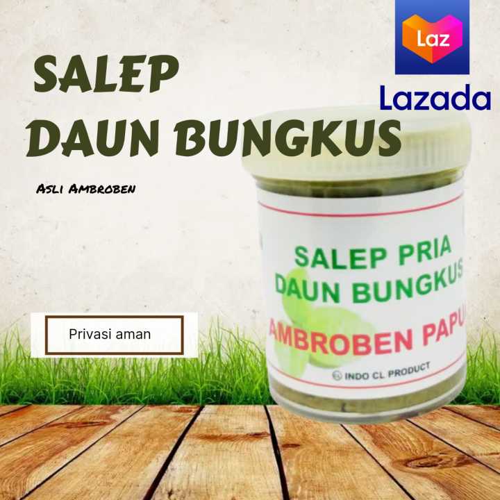 Salep Daun Bungkus Asli Papua Cream Oles Tinggal Pakai Lazada Indonesia