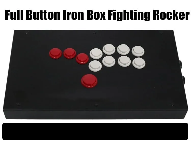 All Buttons Hitbox Style Arcade Game Console Joystick Fight Stick