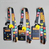 1 Set Game Cartoon Bean Game Keychain Tags Strap Neck Lanyard For Key ID Card Pass Gym Phone USB Badge Holder DIY Hang Rope